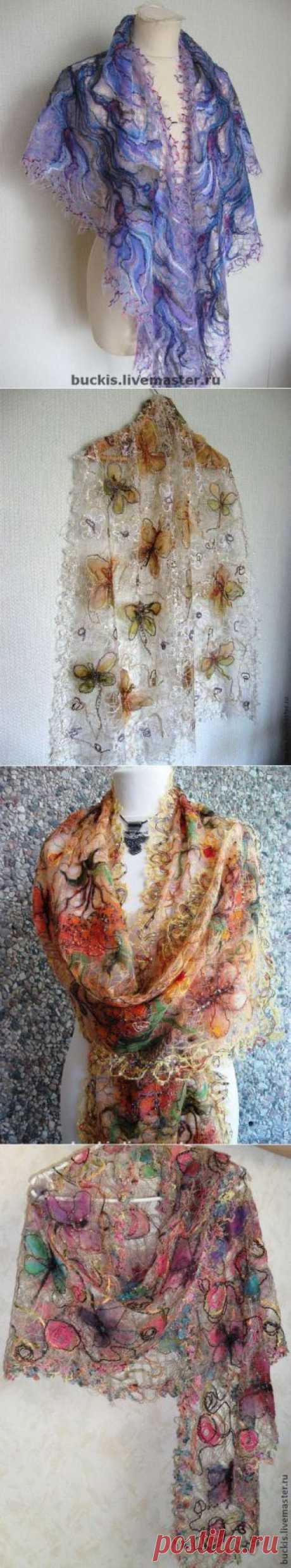 ТЕХНИКА " CRAZY - WOOL".