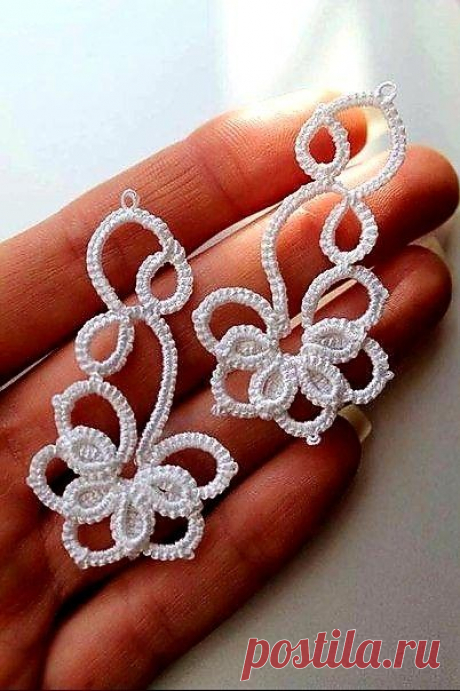Pin by Sodré on vestido de noiva e assessórios... | Tatting jewelry, Needle tatting patterns, Tatting tutorial