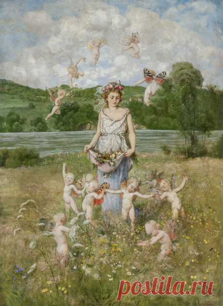 Ханс Тома (Hans Thoma),1839-1924. Германия.