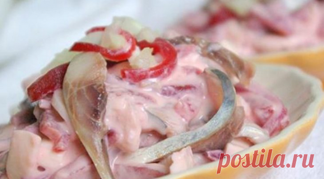 САМЫЙ ВКУСНЫЙ САЛАТ ИЗ СЕЛЬДИ – В РИТМЕ ЖИЗНИ