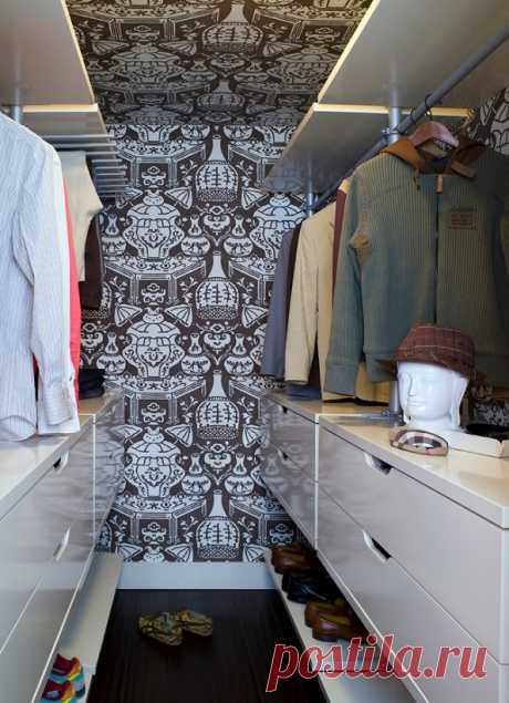 Как обустроить гардеробную: 21 идея для обычных и самых маленьких комнат