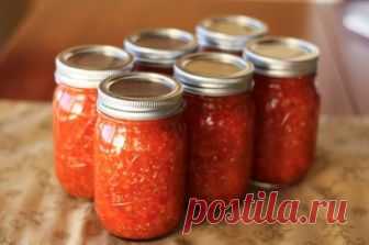 Простой способ заготовки аджики на зиму: обязательно готовлю каждый год!