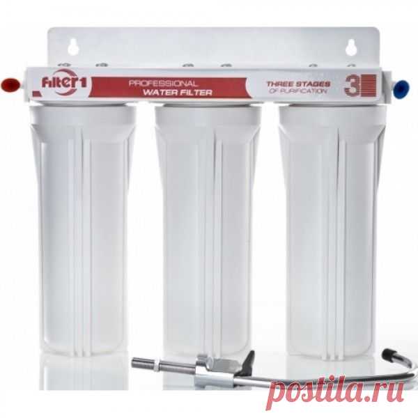 Тройная система очистки воды Filter 1 FMV-300 (умягчение): цена, описание, продажа - riverlife.com.ua Фильтры для очистки питьевой воды,системы обратного осмоса,мелкая техника,стабилизаторы