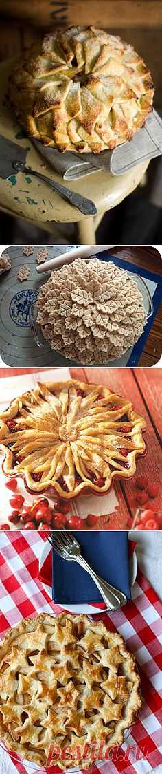 shingled crust brandy apple pie | Pies & Tarts