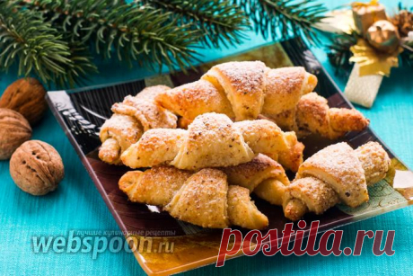 Творожно-ореховые рогалики