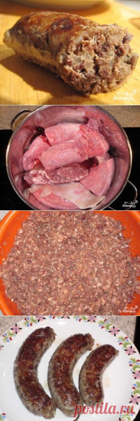 Колбаса из легких