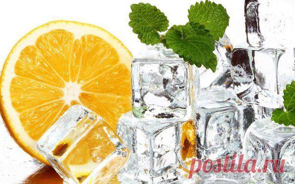 рецепты косметического льда