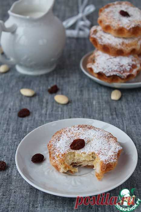 Хрустящие пирожные-тарталетки «Фрейлина» с сочной творожной начинкой | Домашняя выпечка