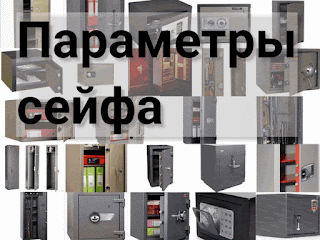 .: Параметры сейфа: с учётом каких параметров надо выбрать сейфы?