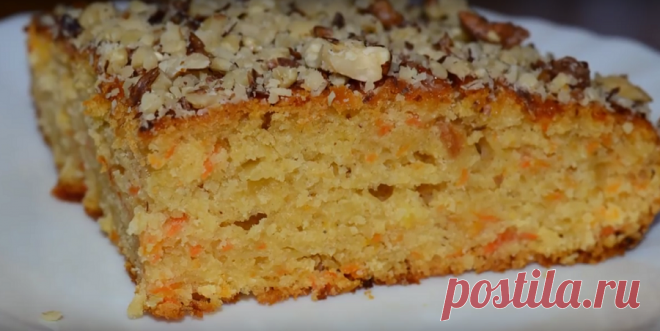 Яблочно-морковный пирог: постный и очень вкусный Яблочно-морковный пирог: постный и очень вкусный