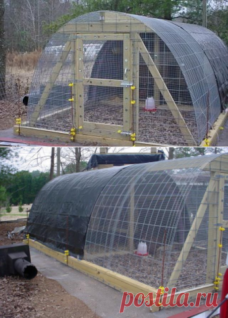 Permanent Hoop Coop Guide | BackYard Chickens
