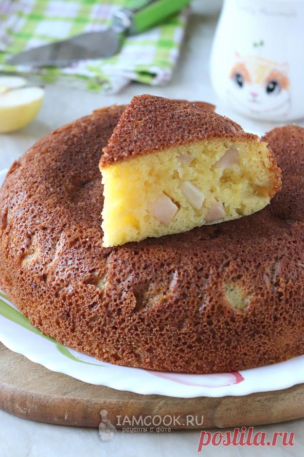 Манник с яблоками на кефире в мультиварке — рецепт с фото пошагово