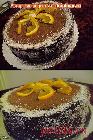 Торт Апельсиновый ШОК (постный). Рецепт c фото, мы подскажем, как приготовить!