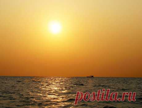 Желтое море.