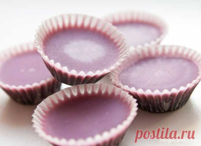 Гидрофильные плитки-скраб с розовой глиной своими руками.