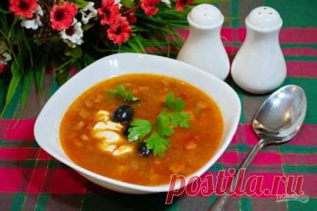Солянка сборная мясная - пошаговый рецепт с фото на Повар.ру
