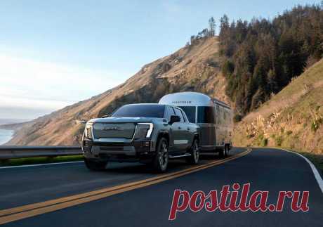GMC Sierra EV Denali Edition 1 2024: фото, видео, интерьер