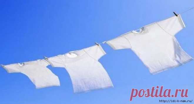 Отбеливание вещей. Ещё раз о вечном. Несколько рецептов