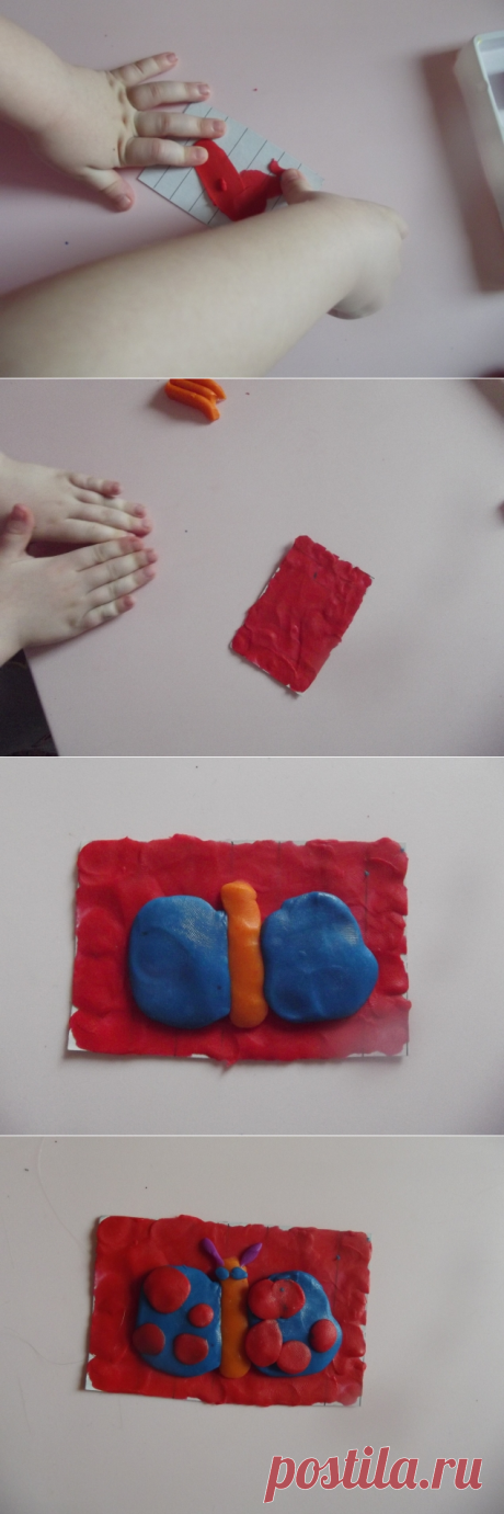 Бабочка . - Поделки с детьми | Деткиподелки