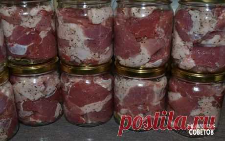 Рецепт домашней тушёнки
