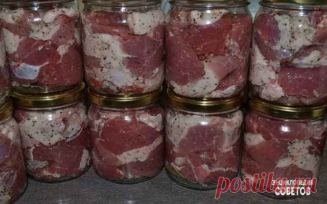 Рецепт домашней тушёнки