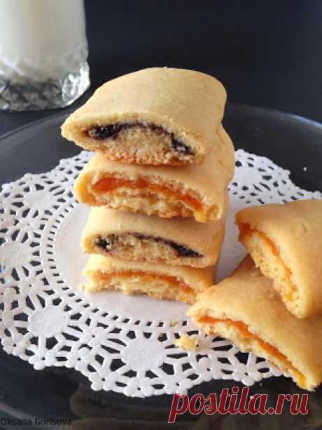 Кулинарные моменты: Песочные полосочки