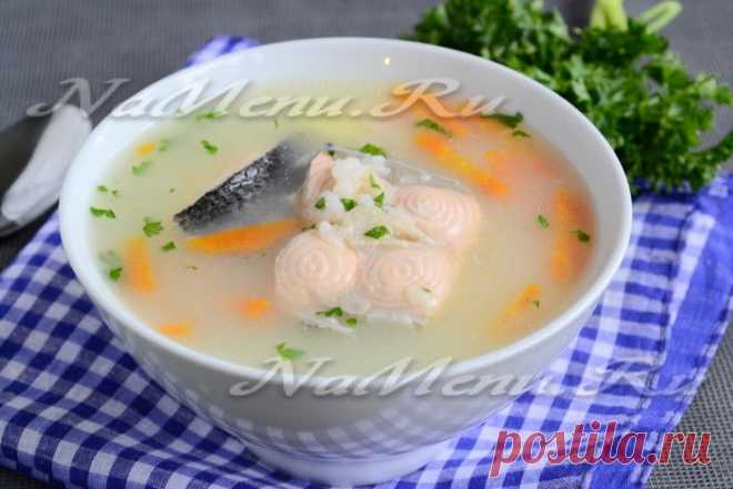 Суп из красной рыбы