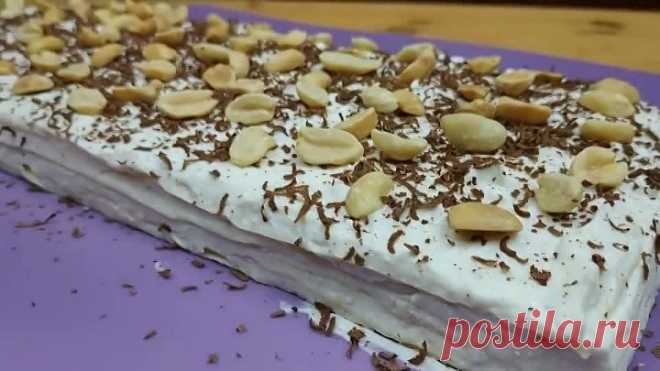 20 минут и вы пьете чай с Потрясающе Вкусным Тортом Без Выпечки!