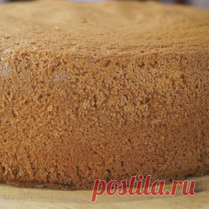 Бисквит который никогда не опадает! Вкус изумительный и совсем не крошится