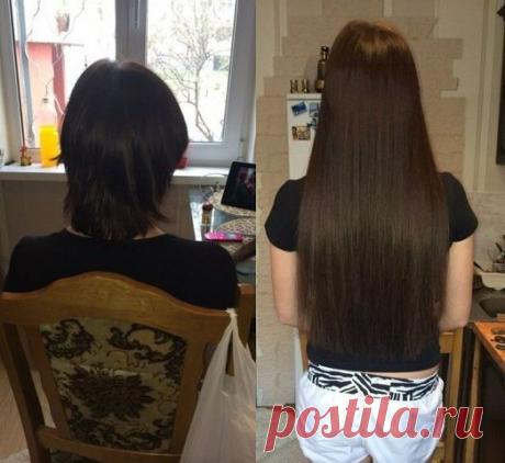 наращивание волос выполненное нашим мастером