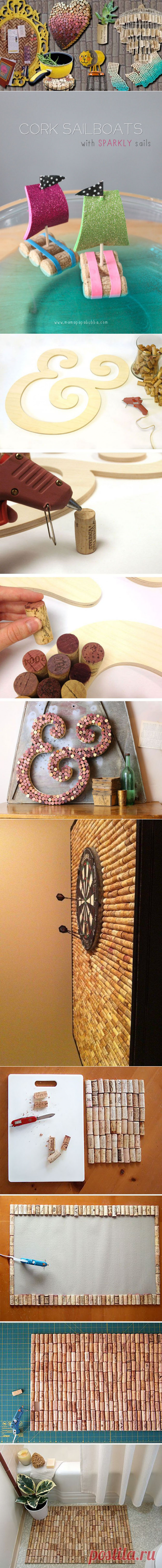 50 Clever вина Корк Crafts Вы влюбитесь в - DIY Joy