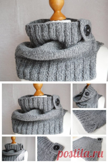 Шарф-снуд вязаный Universal — HandMade