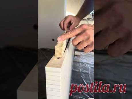 Подпил полотна вдоль! #diywood #diy #дизайнинтерьера #diywoodworking #woodworking #ремонт #wood