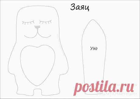 Выкройка заи