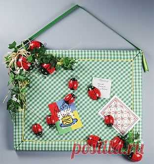 Great Garden Ladybug Memo Board | FaveCrafts.com