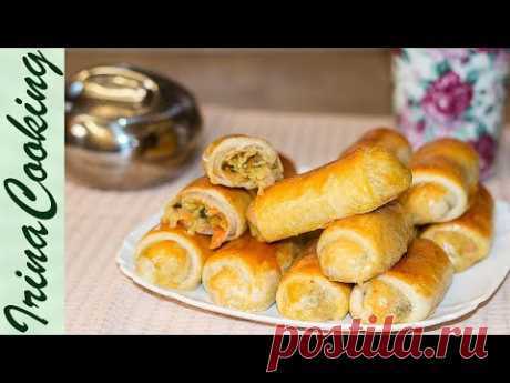 Просто Объеденье! Быстрые ПИРОЖКИ с КАПУСТОЙ без дрожжей 👍 Слоеные Капустные Пирожки ✧ Ирина Кукинг