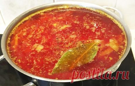 Борщ классический на куриной грудке - рецепт с фото пошагово