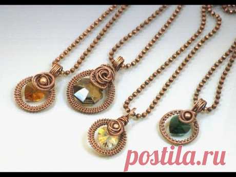 Плетение из проволоки в технике Wire Wrapping