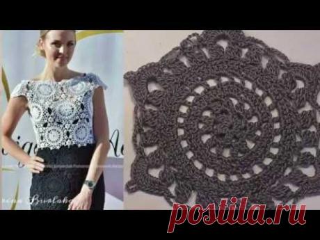 Платье с шестигранных мотивов