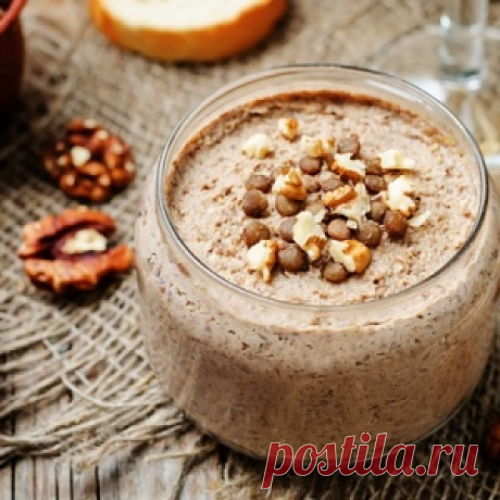 ПАШТЕТ ИЗ КУРИНОЙ ГРУДКИ С ОРЕХАМИ