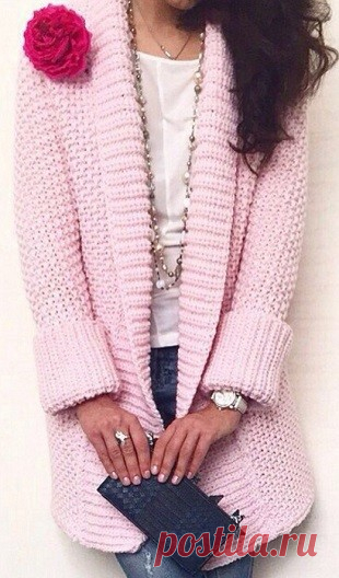 ​Жакет спицами