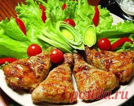 ФАРШИРОВАННЫЕ КУРИНЫЕ НОЖКИ С ГРИБАМИ И ПЕЧЕНЬЮ - Простые рецепты Овкусе.ру