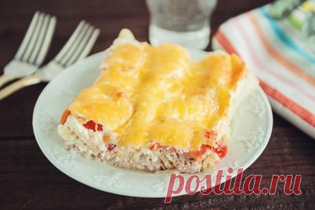 (255) Каннелони с куриным фаршем - пошаговый рецепт с фото - каннелони с куриным фаршем - как готовить: ингредиенты, состав, время приготовления - Леди@Mail.Ru