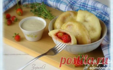 Вареники творожные с ванильно-тимьяновым соусом | Кулинарные рецепты от «Едим дома!»