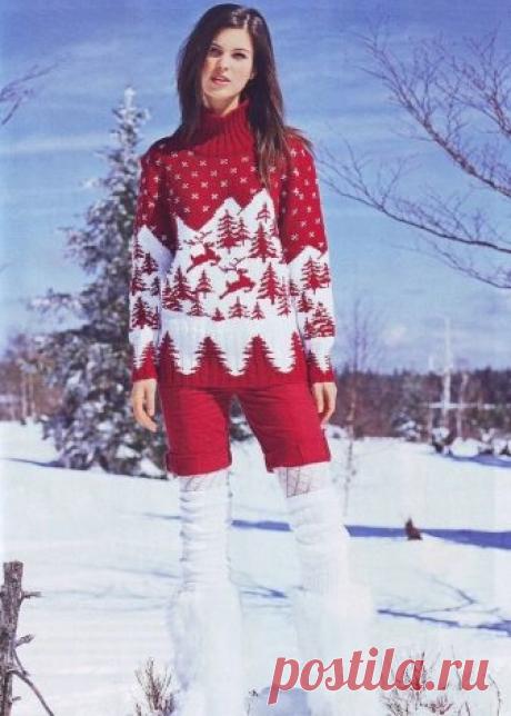 Модные свитера с орнаментом - Более 25 лучших идей на тему «Вязаные свитера» на Pinterest