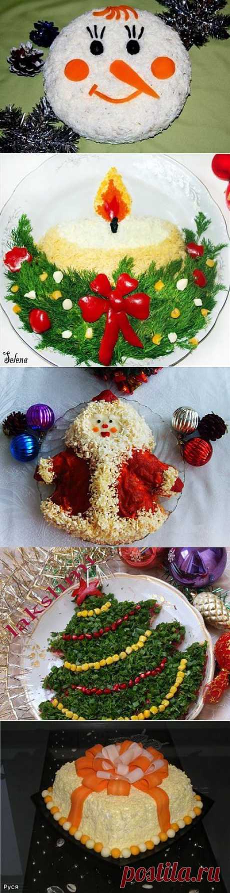 Супер красивые новогодние блюда!.