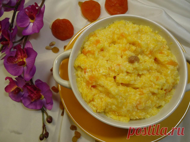 Каша Пшённая с тыквой в мультиварке рецепт с фото пошагово - 1000.menu