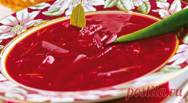 Борщ постный, базовый рецепт. Пошаговый рецепт с фото на Gastronom.ru
