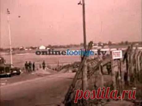 немецкая хроника Кременчуг переправа 1941 год - YouTube