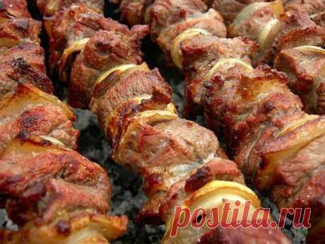 Шашлык мягчайший - Простые рецепты Овкусе.ру
